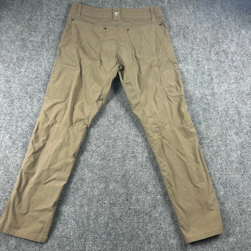 Kuhl Radikl Pants Mens 34x32 Brown Hybrid Enduro Performance Hiking Trousers - Picture 4 of 8